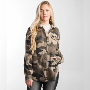 Camo Shacket